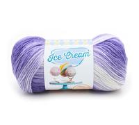 Lion Brand Yarn Ice Cream Pelote de Laine pour bébé Raisin Multicolore
