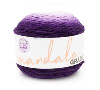Lion Brand Pelote de fil Mandala Gradient multicolore tricot/crochet/artisanat violet 1 pièce