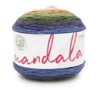 Lion Brand Yarn Mandala Pelote de laine multicolore pour tricot, crochet et travaux manuels, Loch Ness