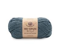 Lion Brand Yarn Respun Thick & Quick, super volumineux en polyester recyclé pour tricot, crochet et travaux manuels, ciel nocturne, 1 pièce