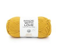 Lion Brand Yarn Tom Daley-The Cottony One Fil, Coton mélangé, Médaille d'or, 1