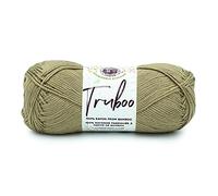 Lion Brand Yarn Truboo Pelote de laine Kaki 1 écheveau