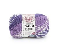 Lion Brand Yarn Wool Ease Fair Isle Pelote de laine Motif chardon/orchidée