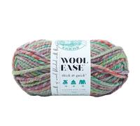 Lion Brand Yarn Wool-Ease - Fil épais et rapide - Fil doux et volumineux pour tricoter, crochet et bricolage - 1 pelote - Eden