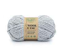 Lion Brand Yarn Wool-Ease T&Q Recycled Fil, Gris, 1
