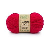 Lion Brand Yarn Wool-Ease T&Q Recycled Fil, Rouge