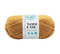 Lion Brand Fil Wool‑Ease Thick & Quick n° 640-158 97 mètres Moutarde