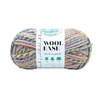 Lion Brand — Pelote de fil Wool‑Ease Thick & Quick, douce et volumineuse, motif attrape‑rêves