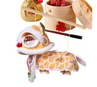 Lion Dance Holiday Decor - DIY New Year Lantern Kit, Spring Festival Lanterns, For Party School Restaurant Performance Parade Family Gathering Living Room Bedroom Craft Lovers Craft Kit Provides Cl