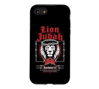 Lion de Juda Apocalypse 5:5 Verset biblique Gothique chrétien Coque pour iPhone SE (2020) / 7/8