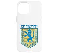 Lion de Juda Cadeau Israël Juif Jérusalem Signe juif hébreu Coque pour iPhone 15