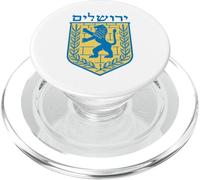 Lion de Juda Cadeau Israël Juif Jérusalem Signe juif hébreu PopSockets PopGrip pour MagSafe