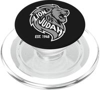 Lion de Juda EST 1948 Israël Heritage Symbole Lion Rugissant PopSockets PopGrip pour MagSafe