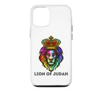 Lion de Juda Jésus Roi de la Jungle Lions Anniversaire Lion Coque pour iPhone 12/12 Pro