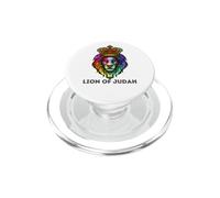 Lion de Juda Jésus Roi de la Jungle Lions Anniversaire Lion PopSockets PopGrip pour MagSafe