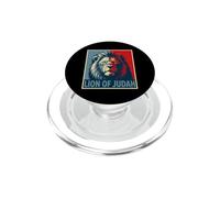 Lion de Juda Roaring Messie Roi Force PopSockets PopGrip pour MagSafe