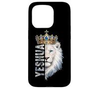 Lion de Juda Roi Jésus Fils de Yahweh Religieux chrétiens Coque pour iPhone 15 Pro