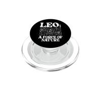Lion de la Force de la Nature Zodiaque Lion PopSockets PopGrip pour MagSafe