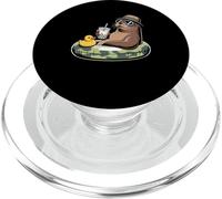 Lion de Mer Boba Perle Thé au Lait PopSockets PopGrip pour MagSafe