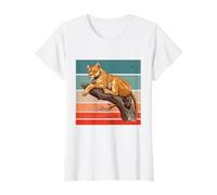 Lion de Montagne Cougar Puma Chat Sauvage Panthère Amoureux T-Shirt Graphique avec Valeur