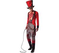 Lion Dompteur Déguisement Hommes Halloween Zombie Cirque Monsieur Loyal Costume