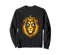 Lion drôle Qui Dit ça Hors de la Rage Sarcastique Sweatshirt