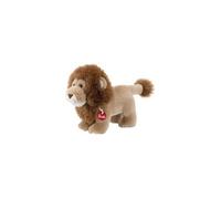 lion en peluche brun 15cm