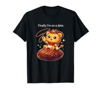 Lion Enfin Je suis sur Une Date drôle Kawaii Anime Mignon T-Shirt