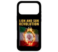 Lion et Soleil Revolution Persian Freedom Protest Coque pour iPhone 17 Pro Max