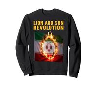 Lion et Soleil Revolution Persian Freedom Protest Sweatshirt