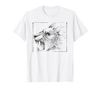Lion Face Graphic Leaders African Pride of Lions Homme T-Shirt