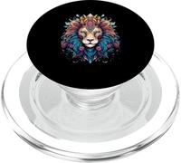Lion Farewells D'Africa King of Animals D'Afrique PopSockets PopGrip pour MagSafe