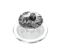 Lion Fier dans la Nature PopSockets PopGrip pour MagSafe