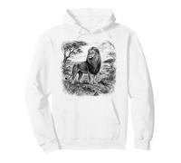 Lion Fier dans la Nature Sweat à Capuche