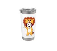 Lion Fille Costume Gobelet isotherme en acier inoxydable double paroi