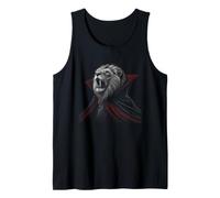 Lion, Halloween, Amoureux des Lions, Vampire Gothique Effrayant Débardeur
