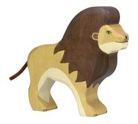 Holztiger 80139 Lion 15 Cm Figurines En Bois Série Animaux Sauvages
