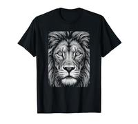 Lion Hypnotic Eye Horror Spooky T-Shirt