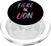 Lion idée Astrologie Horoscope Signe Zodiaque Ascendant PopSockets PopGrip pour MagSafe