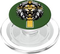 Lion Jésus Croix Dieu Bless I Can Do All Thing Through Christ PopSockets PopGrip pour MagSafe