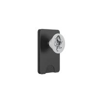 Lion jouant de la guitare drôle animal guitariste rock musicien art PopSockets PopWallet pour MagSafe
