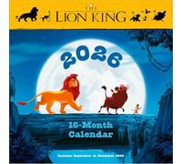 Lion King 2026 Square Calendar
