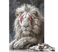 Lion King Puzzle 1000 Pieces Cadeau Unique Jeu Éducatif Défi Jouet À De Qualité Supérieure Peinture Art pour Adultes Enfants 1000pcs (75x50cm)