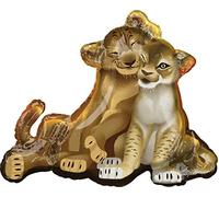 amscan 3987601 Ballon en aluminium Roi Lion Simba et Nala