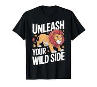 Lion Libérez votre côté sauvage T-Shirt