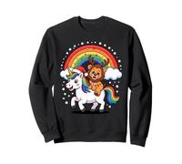 Lion Licorne Arc-en-Ciel Lions Sweatshirt