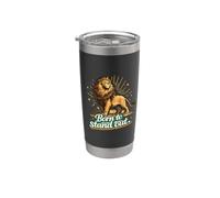 Lion Lion Leo Born to stand out Gobelet isotherme en acier inoxydable double paroi