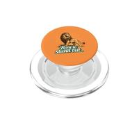 Lion Lion Leo Born to Stand Out PopSockets PopGrip pour MagSafe