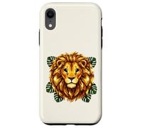 Lion Lion Signe du Zodiaque Roi de la Jungle Animal Sauvage Coque pour iPhone XR