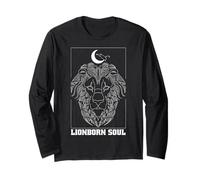 Lion Lionborn Soul Signe du zodiaque Constellation Lune Astrologie Manche Longue
